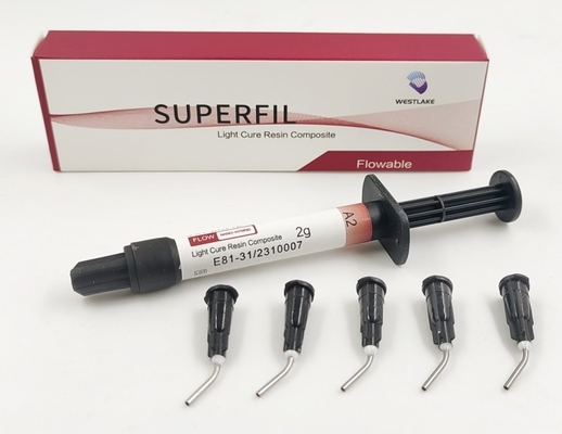 주문 치아 채식 재료 슈퍼필 나노 하이브리드 유동 가벼운 완화 복합 합금 online manufacture