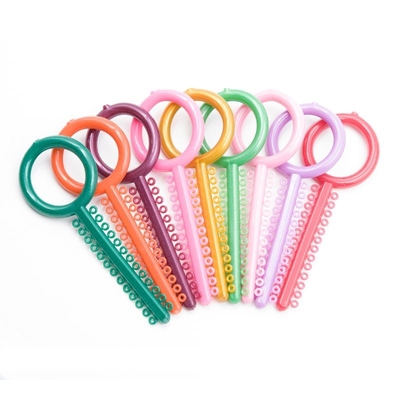 주문 K 모양 컬러 정형 치아 탄력 결합 넥타이 CE ISO 인증 online manufacture