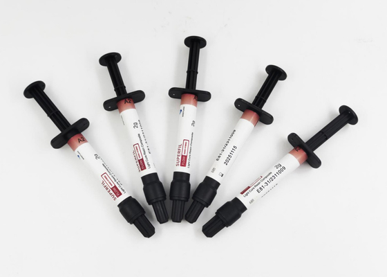 주문 흐르는 치과 채식 재료 2g / 주사기 나노 하이브리드 라이트 큐어 복합 online manufacture